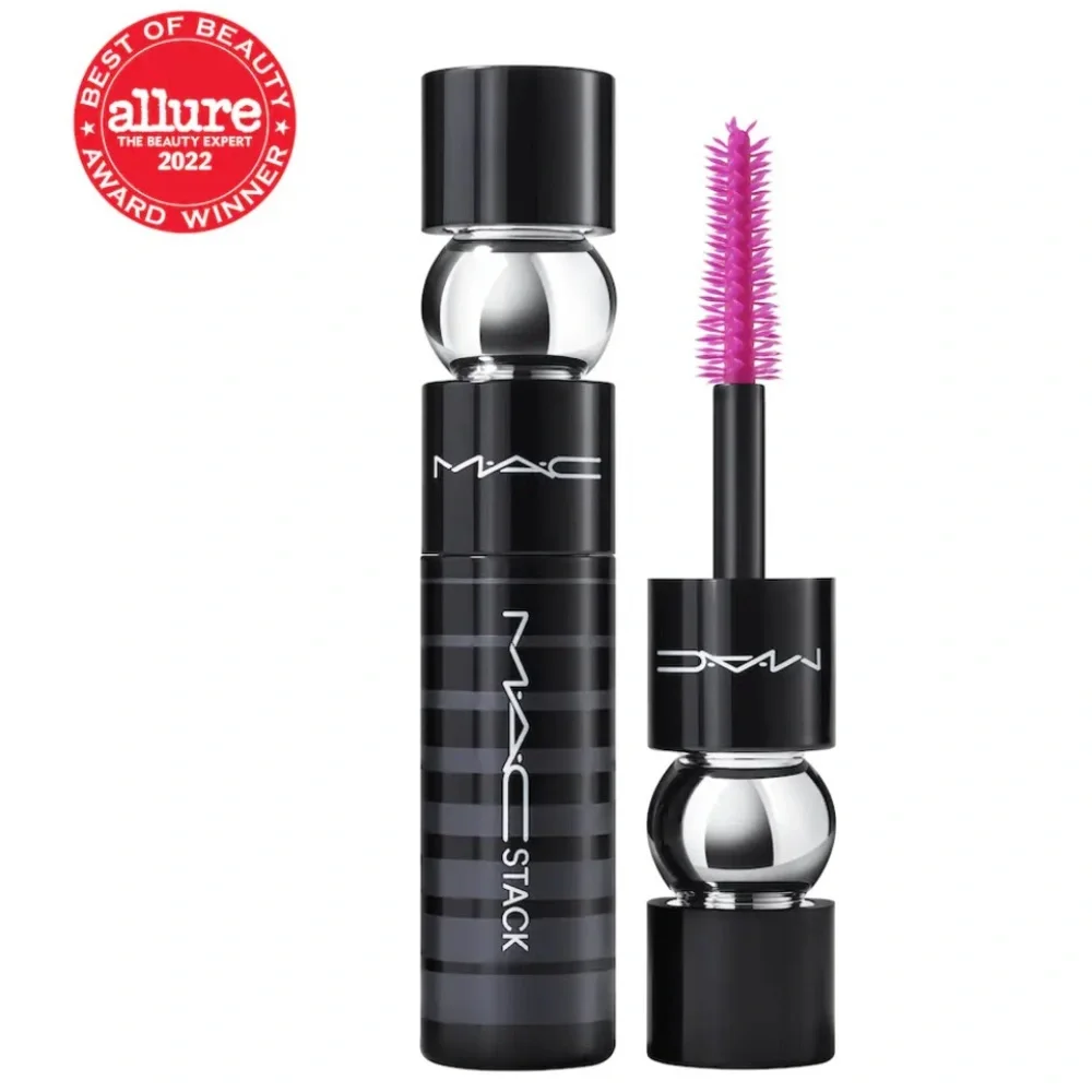 🆕 MAC Cosmetics Mini Macstack Mascara Mega Brush in Blackstack